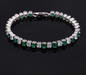 AAA Zircon Bracelet 💎 18K Real Platinum Plated Women’s Luxury Hand Jewelry | Elegant High-Grade Gift
