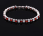 AAA Zircon Bracelet 💎 18K Real Platinum Plated Women’s Luxury Hand Jewelry | Elegant High-Grade Gift