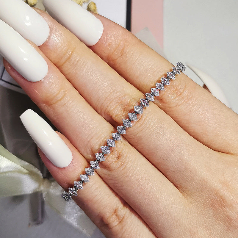 Amazon Best Selling Bracelet Design Sense Niche 2.5x 5mm Female Foreign Trade Export Independent Station Supply S7062