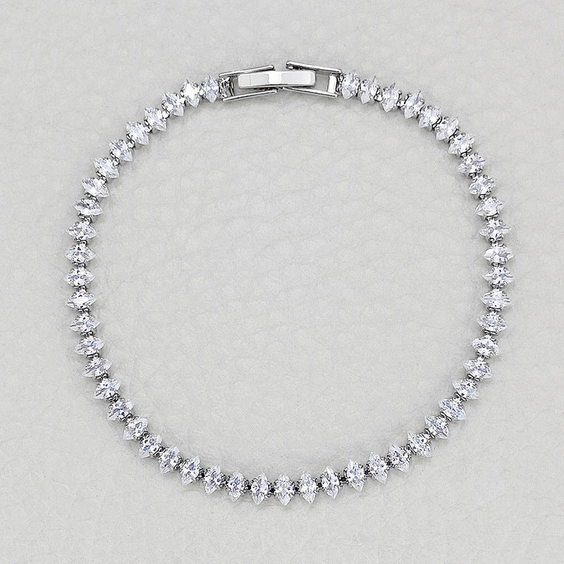 Amazon Best Selling Bracelet Design Sense Niche 2.5x 5mm Female Foreign Trade Export Independent Station Supply S7062